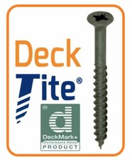 Deck-Tite Decking screws Fence Screws Landscape Garden External Wood 4.5 x 63mm