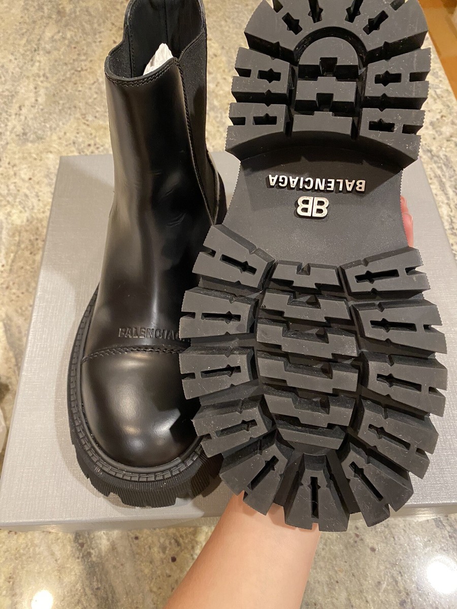 Balenciaga TRACTOR 20MM BOOTS IN BLACK - size 38 | eBay Balenciaga TRACTOR 20MM BOOTS IN BLACK - size 38 | eBay