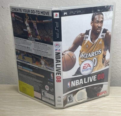 NBA Live 08 Gilbert Arenas Washington Complete Sony PSP | eBay