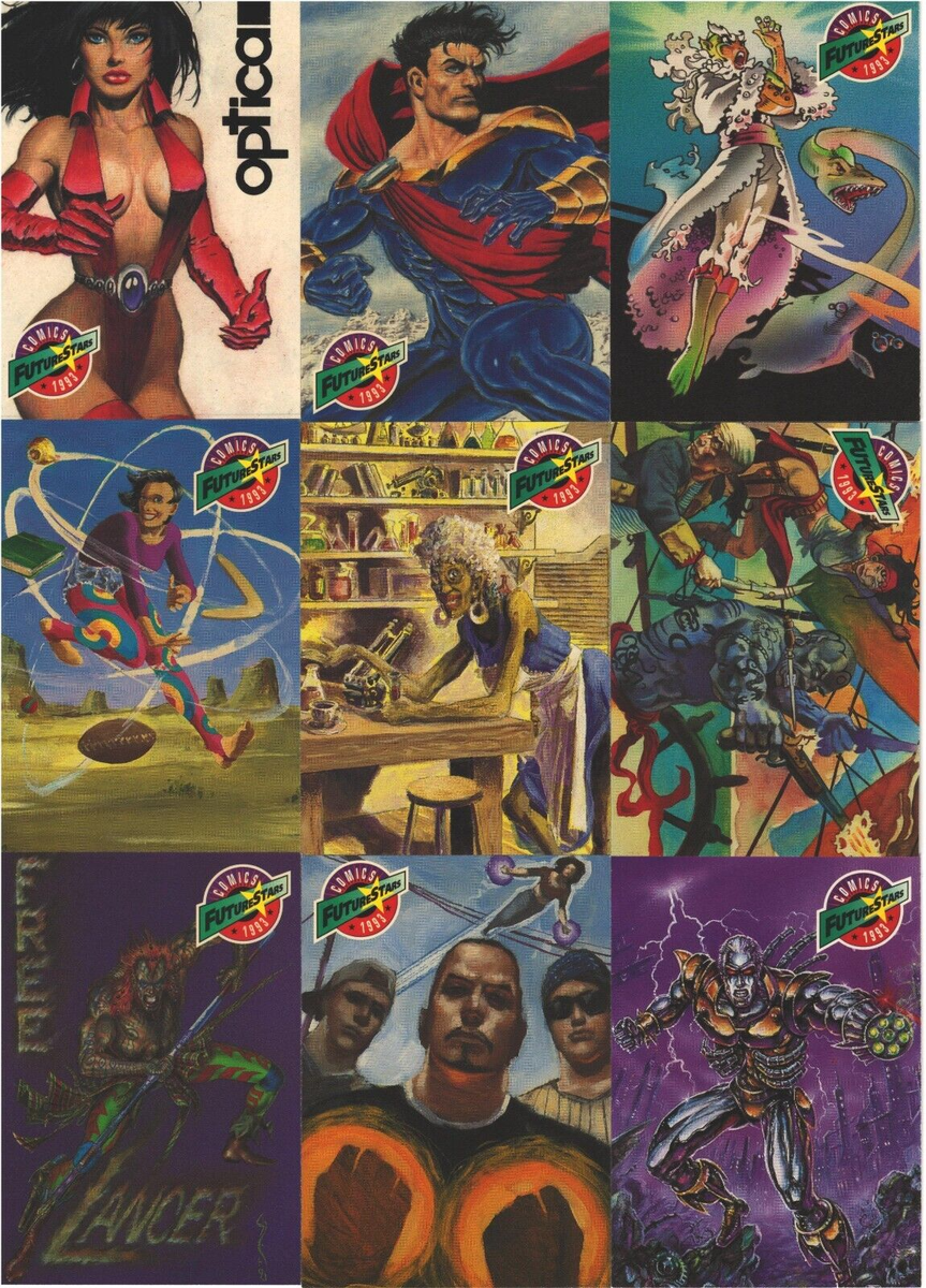 1993 Comics FUTURE STARS 1-100 Complete set Majestic Entertainment