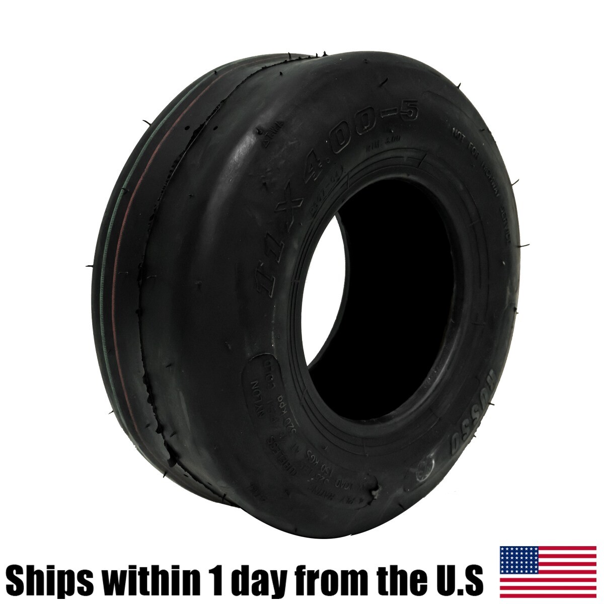 4PK 11x4x5 11x45 11x4.005 Smooth Tread 4PLY Zero Turn Lawn Mower