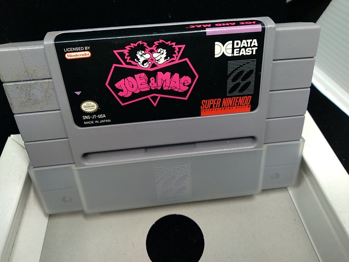 Nintendo　snes joe&mac 北米版　スーパーファミコン Amazon.com: Joe & Mac 2: Lost in the Tropics : Video Games