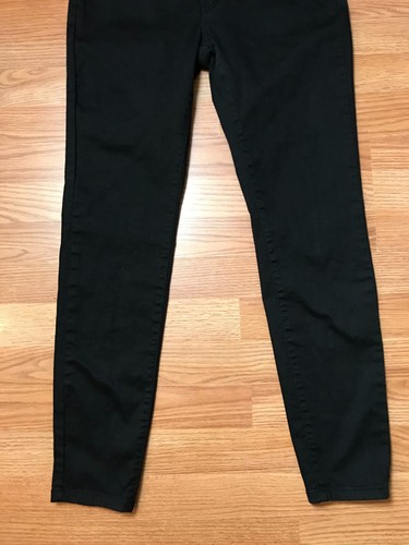 Kancan Jeans Womens 9 Black Estilo Mid Rise Skinny Cotton Blend Stretch 28x28.5 - Picture 4 of 11