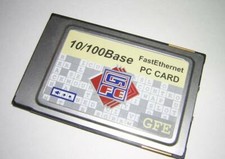 GFE PCMCIA 10/100Base Fast Ethernet LAN PC Card 98-12028-03 with Dongle Cable