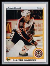 1990-91 Upper Deck Hockey #481 Jeremy Roenick 42nd ALL STAR GAME Blackhawks