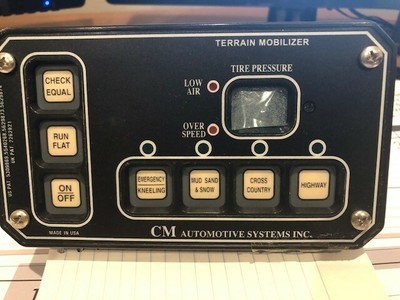 Growler M1161 ITV terrain mobilizer part # 60013010 REV E ...