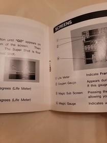 The Krion Conquest Nintendo NES Instruction Manual Booklet ONLY Nice! VIC TOKAI