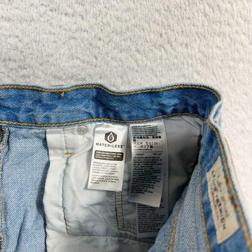 Levi's 501 Premium Shorts Women's Size 30 (W30) Cut Off Button Fly High-Rise - Picture 7 of 11