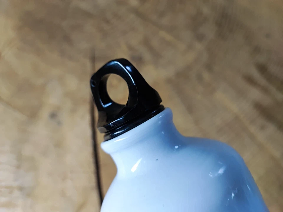 Benzinflasche Aluminium 800ml Blanc Crâne Orletanos Aluminium Bouteilles Essence - Photo 4/4