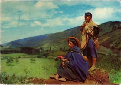 PC COLOMBIA, VIA CAUCA, INDIOS GUANVIANOS, Modern Postcard (b60092)