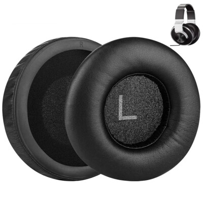 Ersatz-Ohrpolster für  Kopfhörer AKG K550 K551 K552 K553 MKII Schwarz Leder