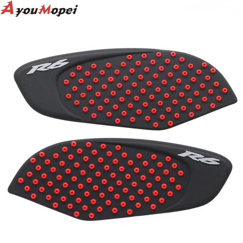 Tank Traction Side Pad Gas Fuel Knee Grip Decal For YAMAHA YZF-R6 2008-2016 - Bild 6 von 15