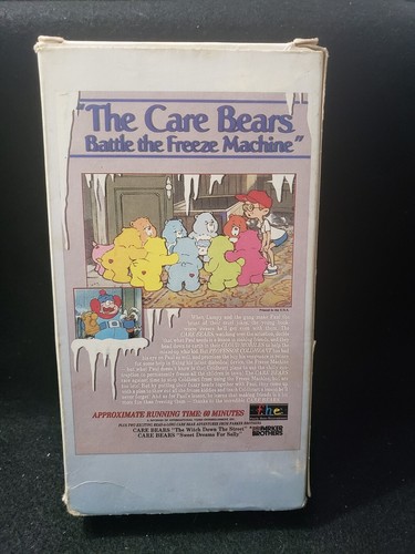 THE CARE BEARS BATTLE THE FREEZE MACHINE (VHS 1984) Family Home Entertainment - Picture 2 of 2