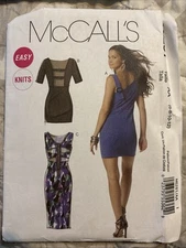 M6281 Modern Evening Party Dress Pattern McCall's Size AA (6 8 10 12)