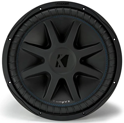 Kicker CVX15 Car Audio CompVX Subwoofer Dual 4 Ohm 15" Sub 44CVX154 Refurbished - Image 1 of 4