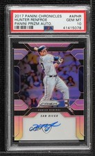 2017 Panini Chronicles Prizm Auto Hunter Renfroe #AP-HR PSA 10 GEM MT Auto tj0