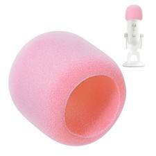 Pop Filter/Windscreen for Blue Yeti and Yeti Pro Microphones, Foam Mic Cover ...