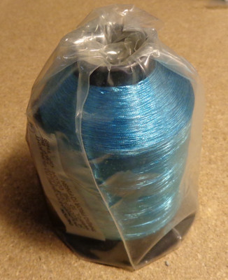 Gudebrod 4oz HT Metallic Ice Blue Size A Fishing Rod Building Thread ...