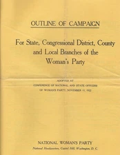 National Woman's Party Plans Historic Strategizing Event After Vote Is Granted