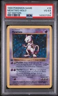 1999 POKEMON BASE SET 1ST EDITION #10 MEWTWO-HOLO PSA 4