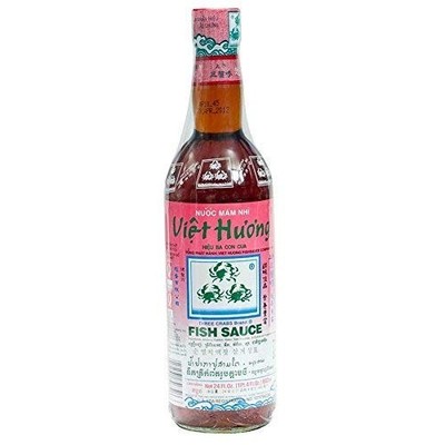Three Crabs Brand Fish Sauce, 24Ounce Bottle