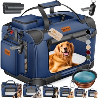 RETOURE Hundebox Hundetransportbox faltbar Transporttasche Autobox Größe XXL