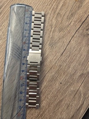 TAG HEUER BAND 18MM IN ST.STELL GEBRAUCHT ABER GUTER ZUSTAND