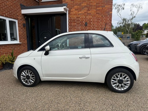 Fiat 500 64 Plate 2014