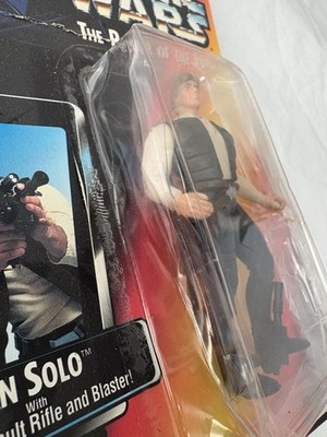Vintage Star Wars Power of The Force 1995 Han Solo New Sealed