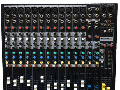 14 Kanal Mischpult Soundcraft EPM 12
