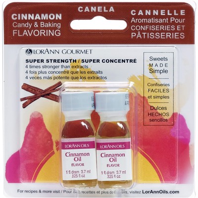LorAnn Süßigkeiten & Backen Aroma 0,125 Unzen 2/Pkg - Zimtöl GESCHMACK - 10