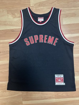 Supreme Mitchell & Ness Basketball Jersey Size XL | eBay Supreme Mitchell & Ness Basketball Jersey Size XL | eBay