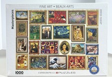 Eurographics  Masterpieces  Fine Art 1000 Pc ...