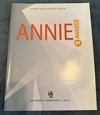 Annie Awards Program 2014 #41 Movie Animation ASIFA Hollywood Alice Davis 