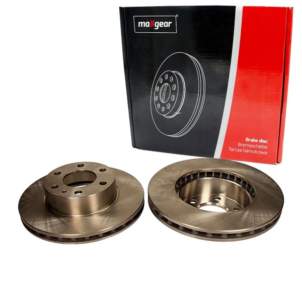 2X Maxgear Bremsschebeiben 300Mm BelÜFtet Vorne Passend FÜR-image