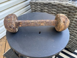 Bar Shot Naval Ship Cannon Ball Revolutionary War & Civil War Collectors