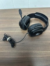 Black Over The Ear 3.5MM Wired Gaming Headset With Boom Mic Very Good 5E