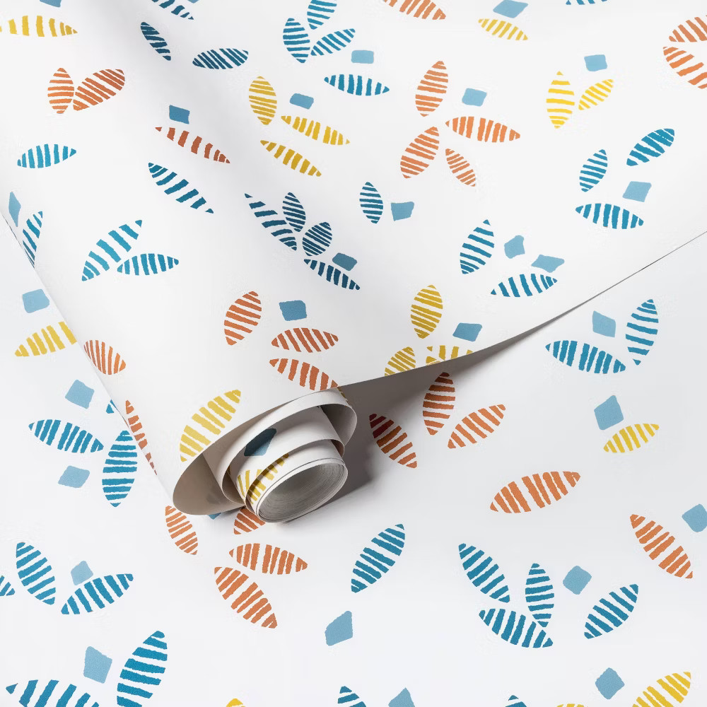 Tossed Leaves Wallpaper - Threshold Removable Vinyl Self-Adhesive 2690₽