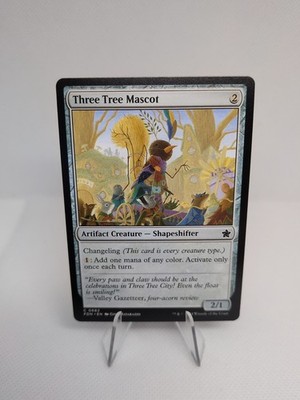 x4 MTG Three Tree Mascot Playset 682 Foundations Magic The Gathering 4x
