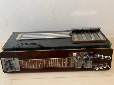 TEISCO G-DH 8 String Electric Pedal Steel Guitar Vintage with Case