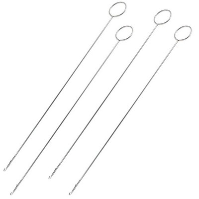 Sewing Loop Turner Hook, Needle Hook with Latch, Tongue Crochet Tool 4Pcs