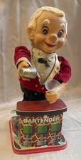 Vintage Japanese Battery Toy Bartender TN Nomura looks good but doesn’t work