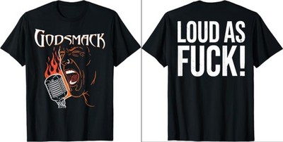 Gods@mack The Rise Of Rock Loud as F Unisex T-Shirt