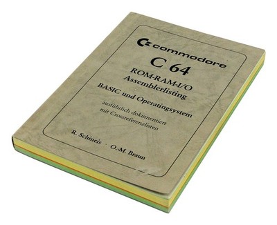COMMODORE 64 ROM-RAM-I/O ASSEMBLERLISTING als Buch von Schineis Hard + Soft