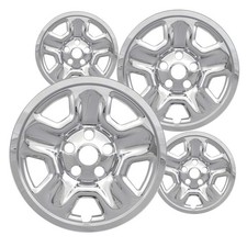 Impostor Chrome Wheel Skins 17 Inch Rims Set Of 4 For Jeep Gladiator Wrangler