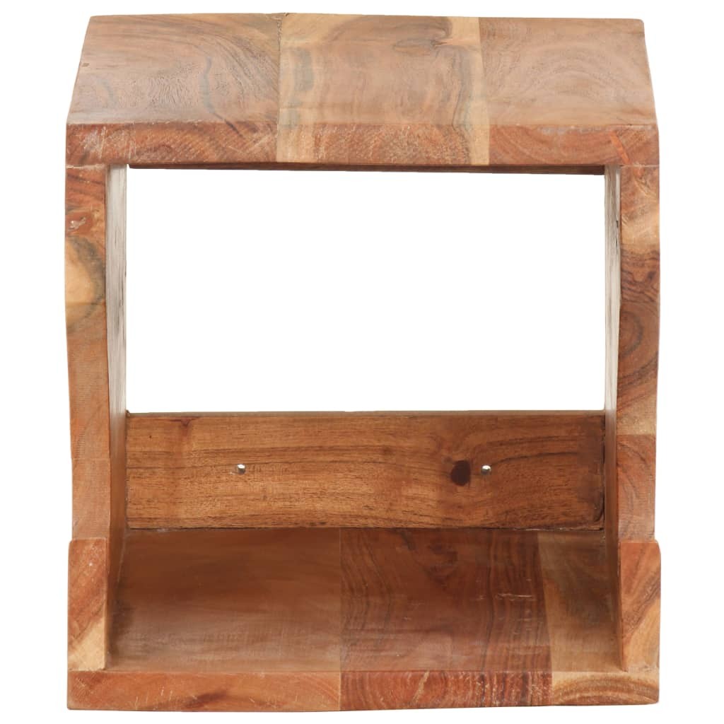 Gancio Bici Parete Legno Acacia 35x25x25 - Supporto Professionale
