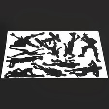 Image of PVC Wall Stickers Innovative Decorative Wall Decals For Living Room Bedroom B JY