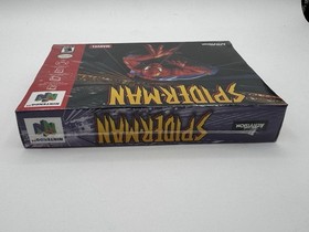 Spiderman 1st Print (Nintendo 64,) N64 New Factory Sealed Rare - WATA CGC VGA