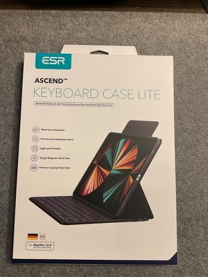 ESR Ascend Keyboard Case Lite ipad pro 12.9 Hülle mit Tastatur 2022/2021/2020