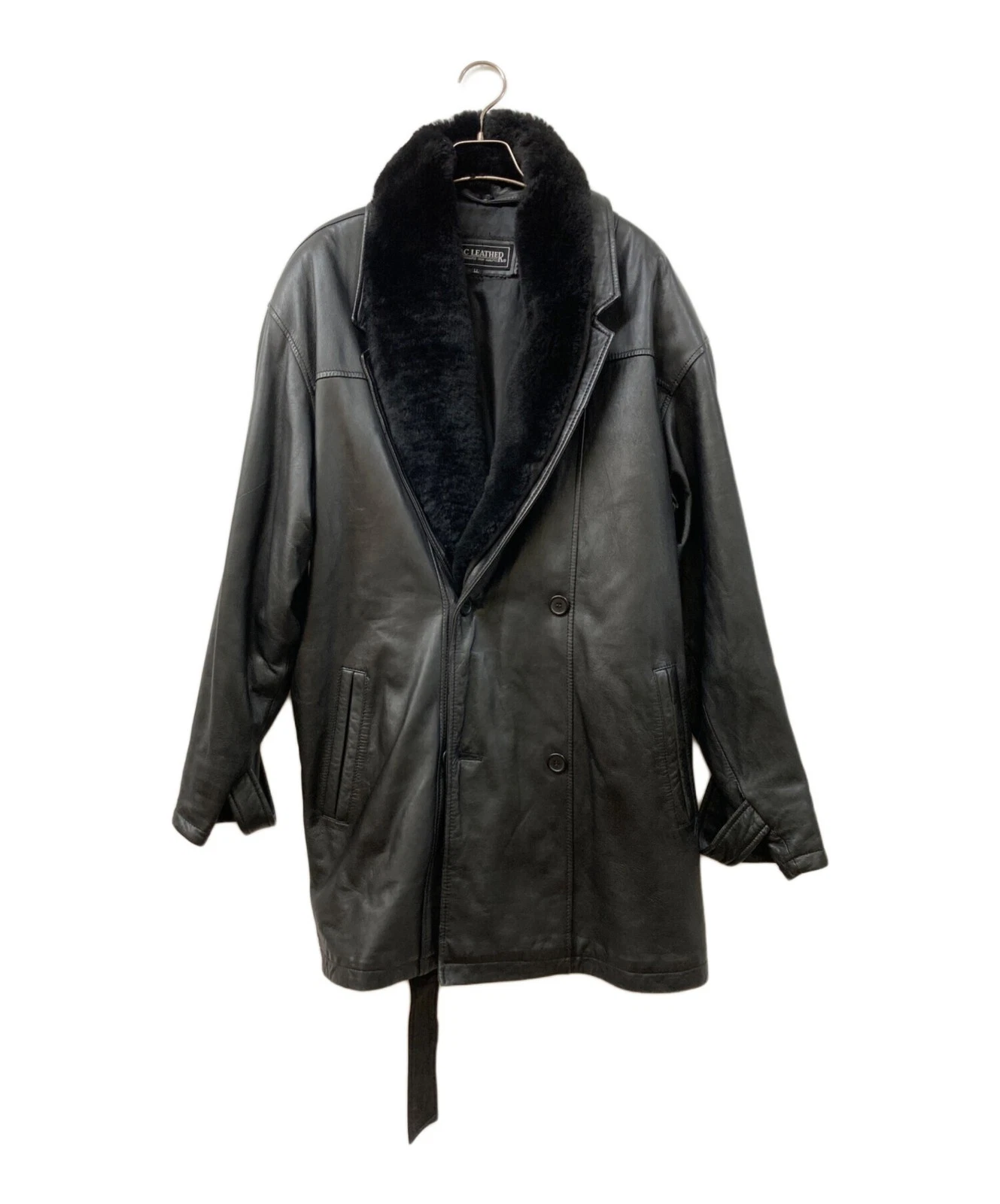 JAC LEATHER Ram Leather Jacket Men's Size LL Black image 1